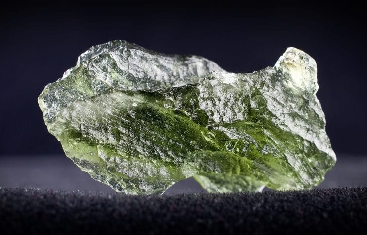 long fake moldavite jewelry