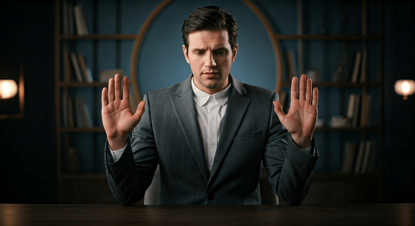 Close-up of a vibrating tuning fork, illustrating sound waves