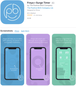 freya app positive birth company