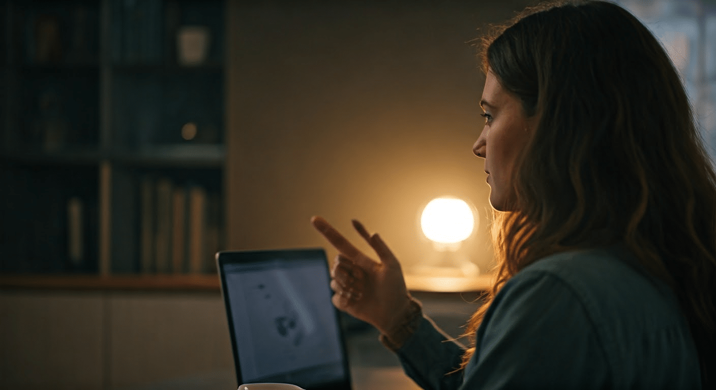 Man meditating indoors, showcasing deep concentration and inner calm