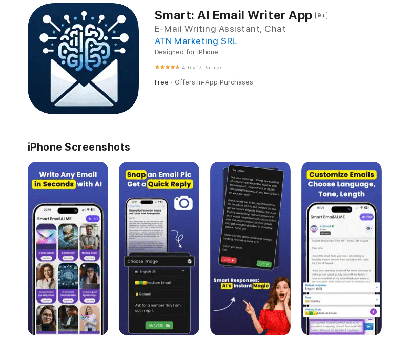 Smart AI Email Writer